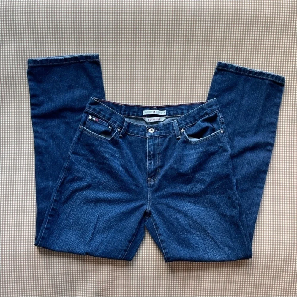 Y2K TOMMY HILFIGER boyfriend fit jeans. Size‎ 10